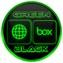 Flat Black and Green Icon Pack ✨Free✨