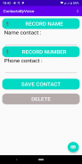 Add contact by voice screenshot 0