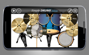 Simple Drums Deluxe - กลองชุด screenshot 1