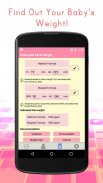 Calculadoras de Embarazo Pro screenshot 2