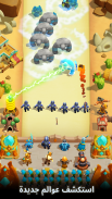 بناء إمبراطورية Wild Castle TD screenshot 2