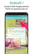 FreePrints – Tirages photo gratuits screenshot 0