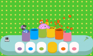 Jumping animals piano ( Free educational game ) screenshot 2