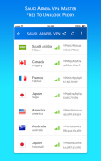 Saudi Arabia VPN MASTER - Free To Unblock Proxy screenshot 3