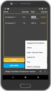 Wage Calculator and Expense Tracker - All-in-one screenshot 8
