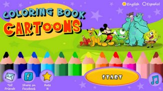 Coloring Book - Cartoons - Kids screenshot 6