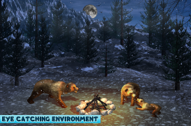Sobrevivência da Família Urso Polar jogo de urso screenshot 9