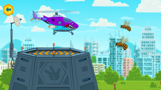 Dos Fixies Helicopter games! Jogos infantis! screenshot 2