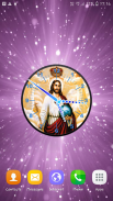 Lord Jesus Clock LiveWallpaper screenshot 0