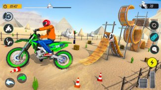 Moto Bike Stunts 3D Bike Games screenshot 6