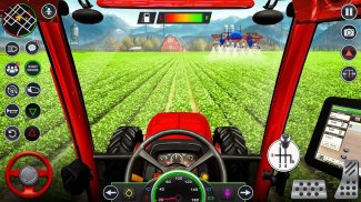 भारतीय खेती ट्रैक्टर गेम 3डी screenshot 2