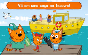 Kid-E-Cats: Mar e Tesouro do Pirata! Jogos Kids screenshot 12
