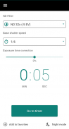 ND Filter Calculator screenshot 2