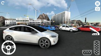 Tesla Simulator: Model X SUV screenshot 0