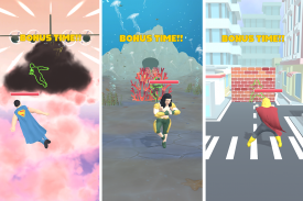 Flex Run 3D: Superhero Squad screenshot 2