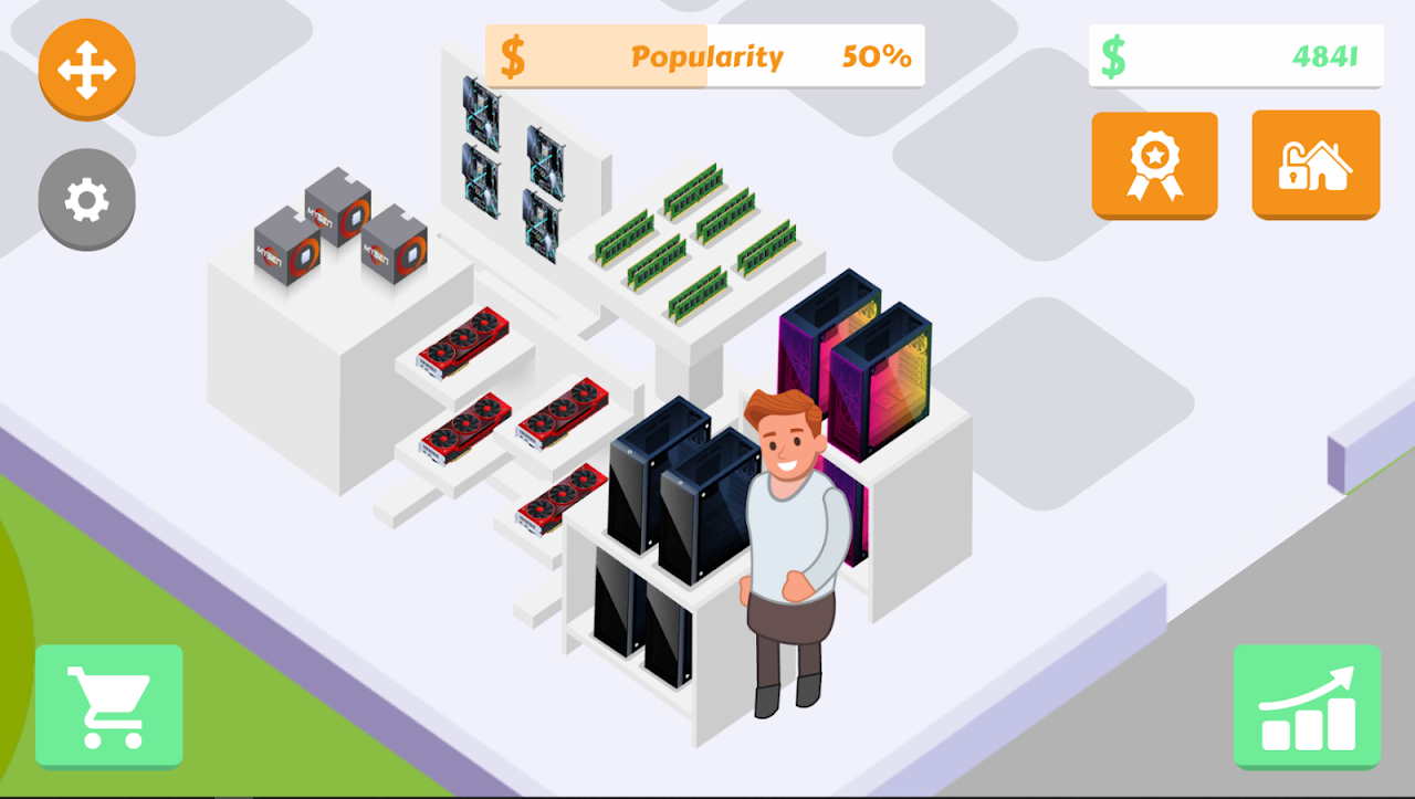 Gaming Shop Tycoon - Idle Game - Загрузить APK для Android | Aptoide