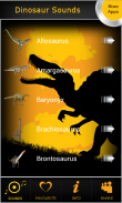 الأصوات ديناصور screenshot 1
