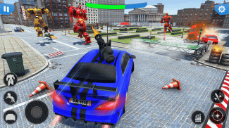 Robot Car Transforming Games screenshot 4