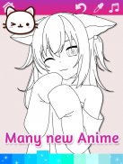 Anime Manga Coloring Pages with Animated Effects screenshot 3