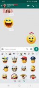 Emoji:pegatinas para WhatsApp-WAStickerapps gratis screenshot 2