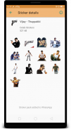 Vijay WAStickerApps : Tamil Stickers for Whatsapp screenshot 0