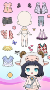 Vlinder Doll: Dress up games screenshot 0