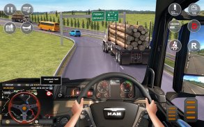 Cargo Truck Transport Sim 3d screenshot 2