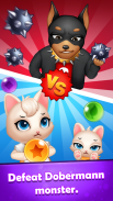 Bubble Cats Shooter POP : Puzzle Mania screenshot 2