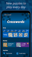 Astraware Crosswords screenshot 1