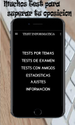 Test para la oposicion de informatica screenshot 6