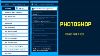 Shortcuts keys of Photo Shop screenshot 12