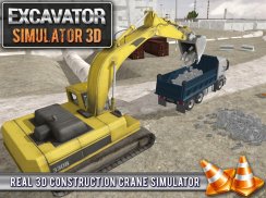 Ekskavatör Vinç Simülatörü 3D screenshot 5
