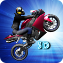 Wheelie Rider 3D - Traffic rider wheelies rider Icon