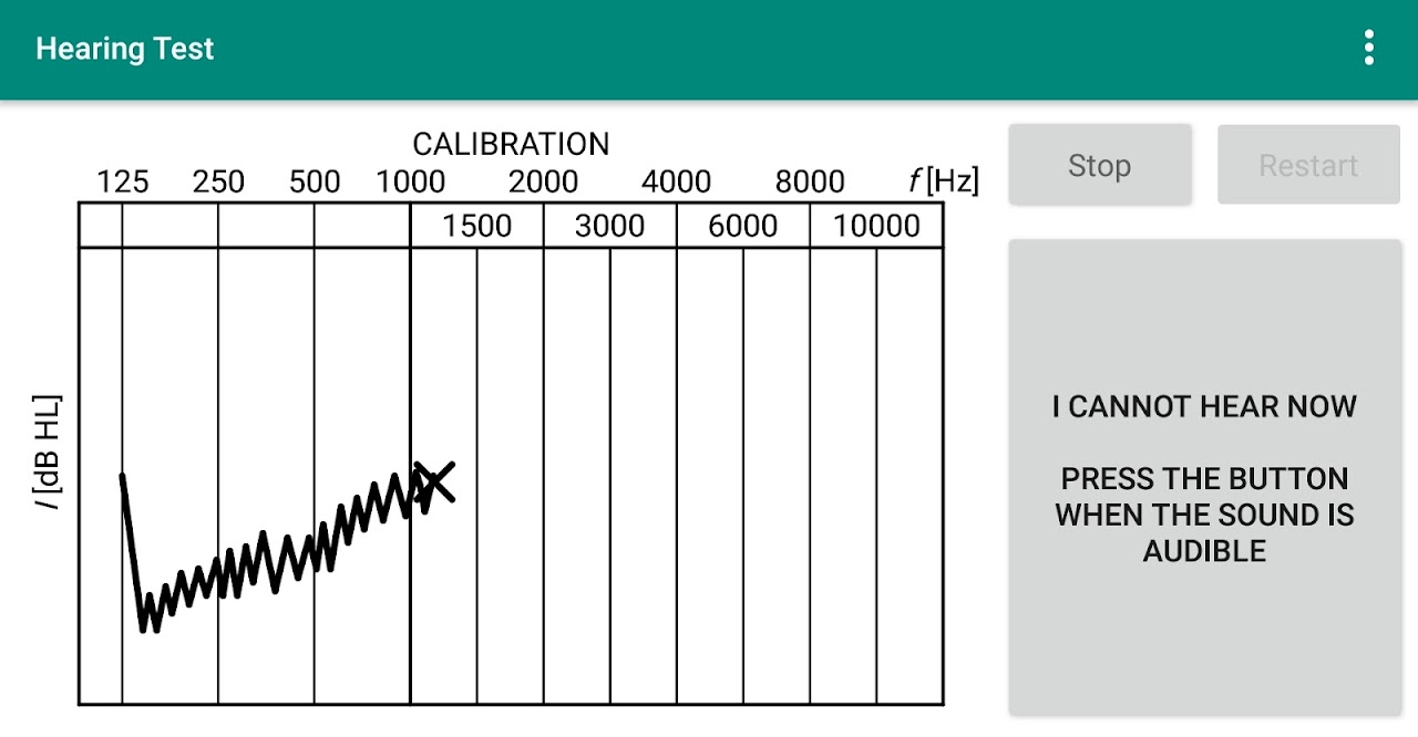 Hearing Test - Pure-tone audiometry on Android