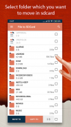Move to SD Card : Move files to SD card & Move App screenshot 0