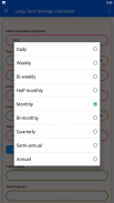 Long Term Savings Calculator screenshot 7