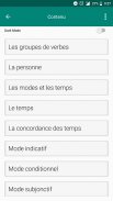 French Conjugation rules screenshot 0