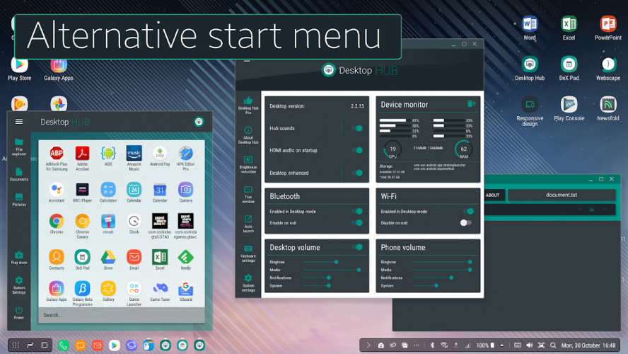 Desktop Hub For Samsung Dex 2 49 Sciagnij Apk Android Aptoide