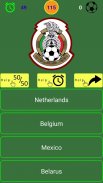 Football National Teams Logo Quiz screenshot 0