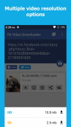 Video Downloader for Facebook screenshot 0