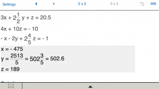 System of Equations Solver screenshot 7