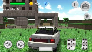 Block Car Simulator City Racer screenshot 2