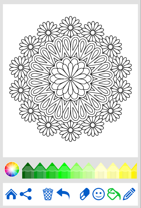 Download do APK de Livro para colorir Mandala para Android