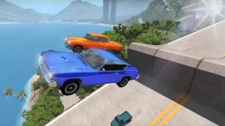 Chained Cars Against Ramp 3D screenshot 1