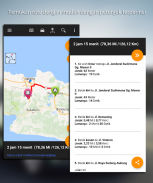 Mengemudi rute Finder screenshot 1