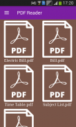PDF File Reader screenshot 1