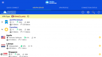 AirVPN Eddie Client GUI screenshot 23