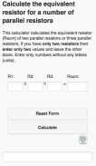 Circuitos Calculator screenshot 3