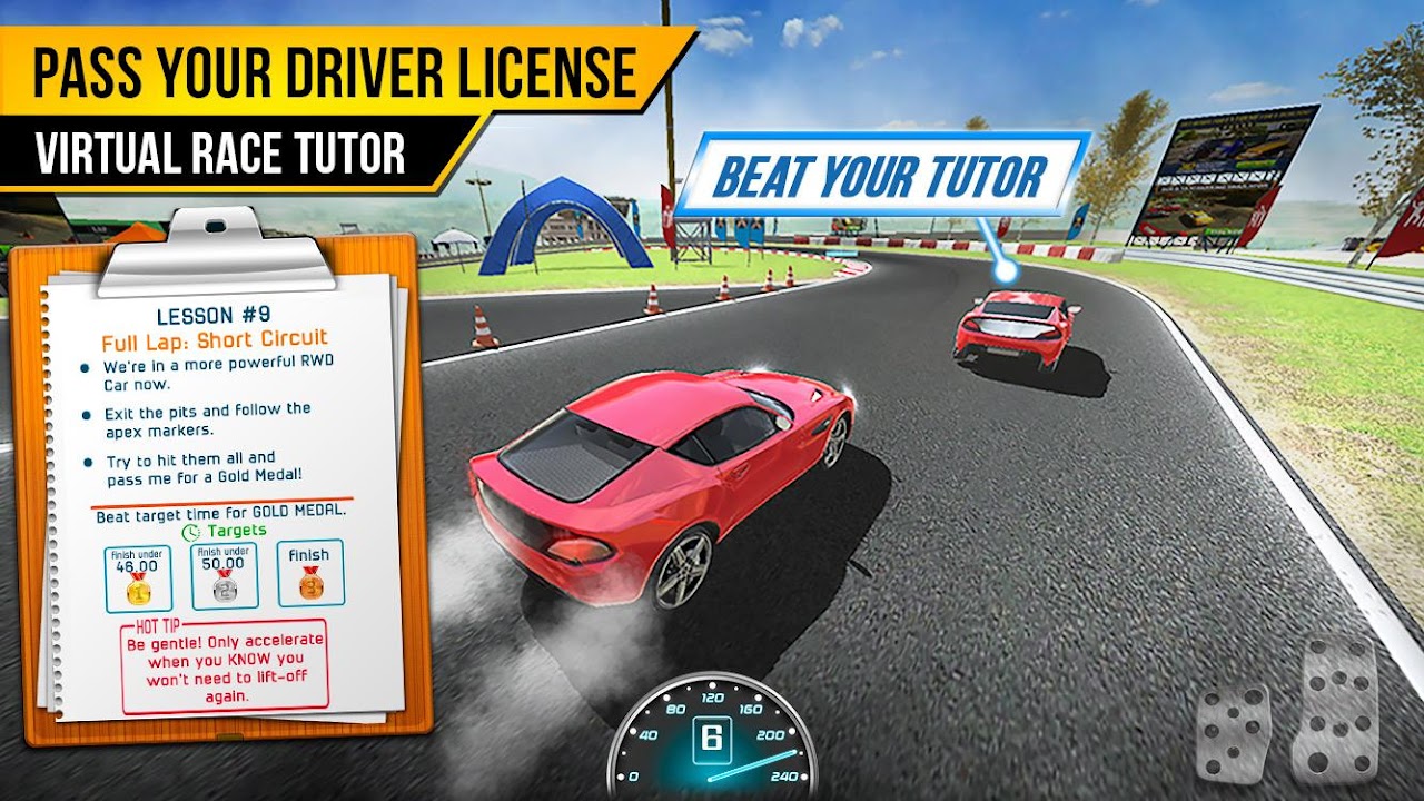 Driving School Test Car Racing - Загрузить APK для Android | Aptoide