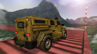 Impossible Ramp Hummer Car 3D screenshot 4